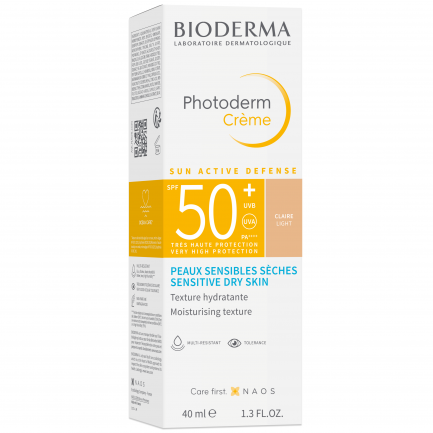 Bioderma Photoderm Max Слънцезащитен крем за лице златист цвят SPF50+ x40 ml