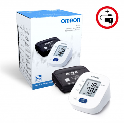 Omron M2 Автоматичен апарат за кръвно налягане + адаптер