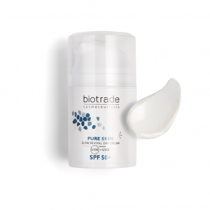 Biotrade Pure Skin SPF50+ Озаряващ крем 50 ml