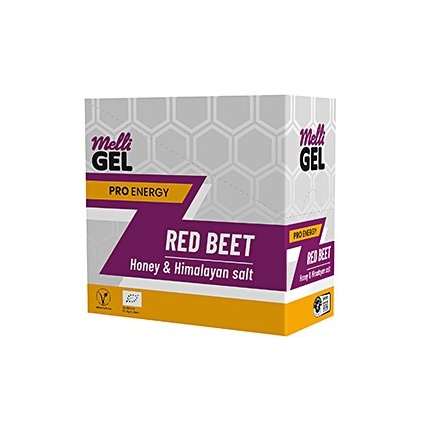 MelliGEL PRO RedBeet Energy Gel - Био Енергиен Гел 32 g х12 броя