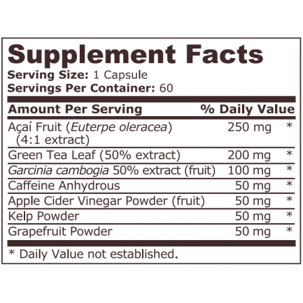 Pure Nutrition - Super Fat Burner - 60 Capsules