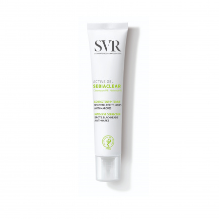 SVR Sebiaclear Active Gel Активен гел за мазна кожа, склонна към акне 40 ml