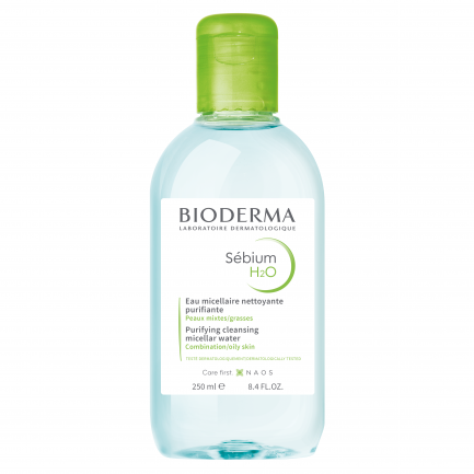 Bioderma Sebium H2O Почистваща мицеларна вода за мазна кожа 250 ml