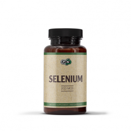 Pure Nutrition - Selenium 200 Mcg - 100 Vegetable Capsules