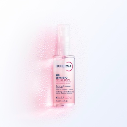 Bioderma Sensibio AR SOS Успокояващ спрей против зачервявания 70 ml