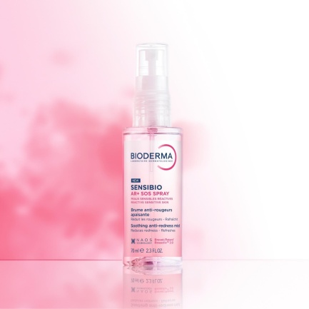 Bioderma Sensibio AR SOS Успокояващ спрей против зачервявания 70 ml