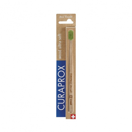 Curaprox Wood Дървена четка за зъби CS 4440 ultra soft