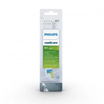 Philips Sonicare накрайник за ел. четка за зъби, 8бр. Optimal White HX6068/12