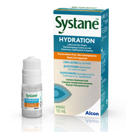 Systane Hydration Овлажняващи капки за очи 10 ml