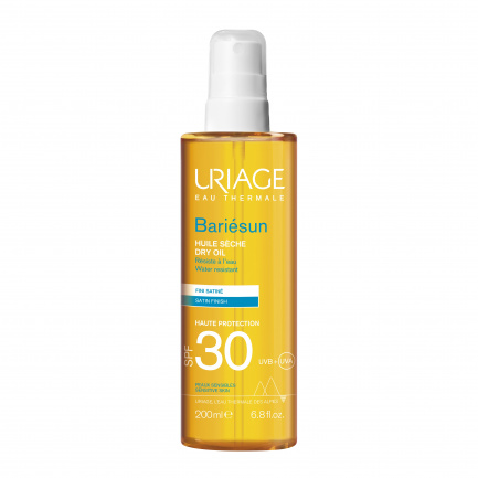 Uriage Bariesun SPF30 Слънцезащитно сухо олио 200 ml