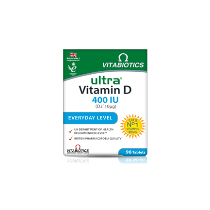 Ултра Витамин D3 400 IU х96 таблетки