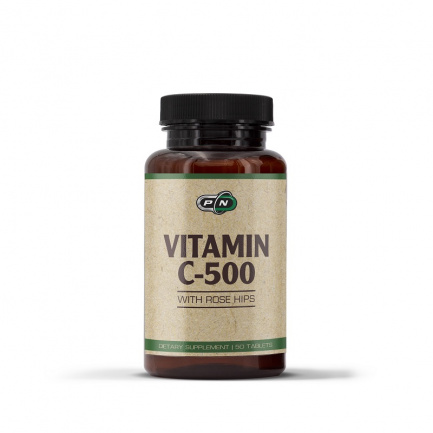 Pure Nutrition - Vitamin C-500 - 50 Tablets