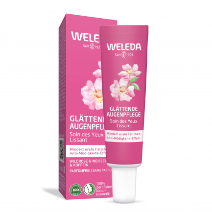 Weleda Околоочен крем с шипка и бял чай 12 ml