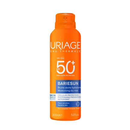Uriage Bariesun SPF50+ Хидратиращ аерозол с много висока защита 200 ml