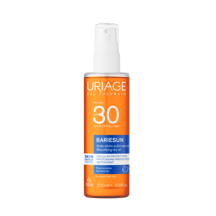 Uriage Bariesun SPF30 Разкрасяващо сухо олио 200 ml