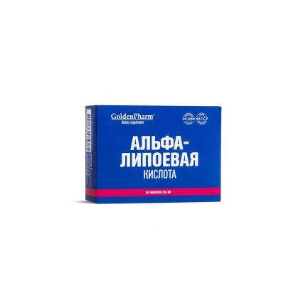 Алфа-липоева киселина – Клетъчно здраве, 30 mg, 30 таблетки