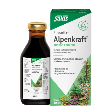 Floradix Alpenkraft Билков еликсир 250 ml