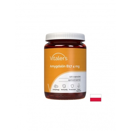 Амигдалин (екстракт от кайсиеви ядки) – Здрава имунна система, 4 mg, 120 капсули