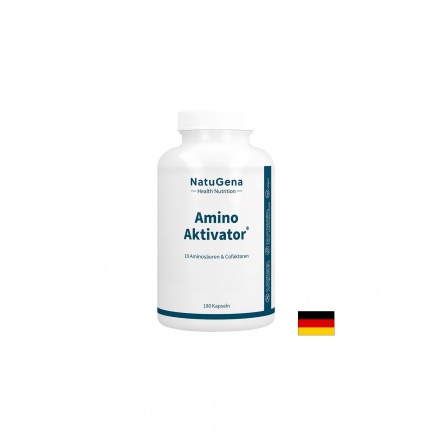 Amino Aktivator (19 аминокиселини) – Мускулно възстановяване и поддържане на мускулната маса, 180 капсули