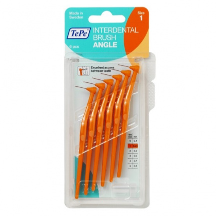 TePe Angle Интердентални четки за зъби 0,45 mm, р-р 1 х6 броя