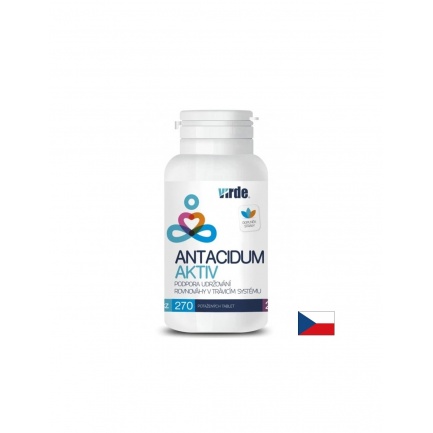 Antacidum Aktiv – Минерали и растителни екстракти при киселини и стомашен дискомфорт, 270 филмирани таблетки