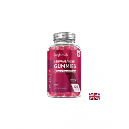 WeightWorld Ашваганда 600 mg – Спокойствие и нервна система, 120 желирани таблетки
