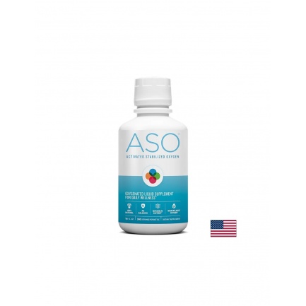 ASO® - Активиран стабилизиран кислород – Клетъчна подкрепа и енергия, 473 ml