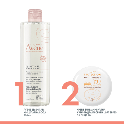 Avene Essentials Мицеларна вода 400 ml