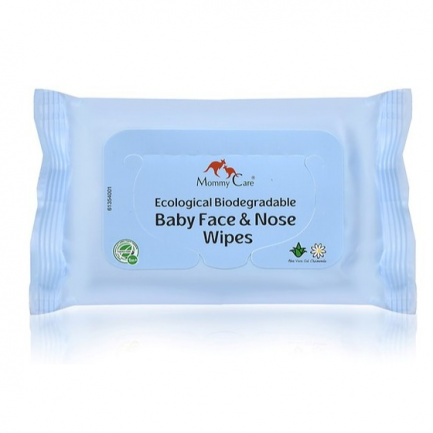 Mommy Care Екологични кърпички за нос и лице х24 броя