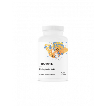 Баланс на чревната и вагинална флора - Ундециленова киселина (Undecylenic Acid),750 mg х 250 гел капсули Thorne