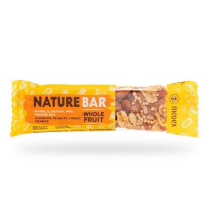 Сурово Барче NATURE BAR – Medex (40 гр) - Портокал