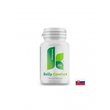 Belly Comfort – Билкова формула при запек, газове и раздразнено черво, 100 капсули