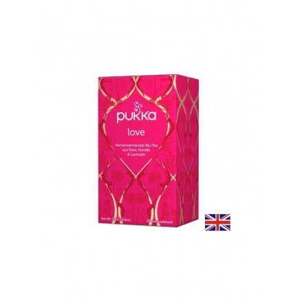 Билков Био чай Pukka love, 20 филтърни пакетчета