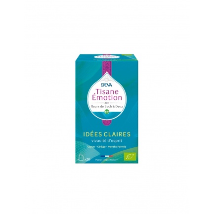 Билков чай „Концентрация“ (с флорални еликсири по метода на д-р Бах),20 филтърни пакетчета