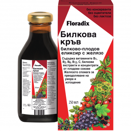 Floradix Билкова кръв 250 ml