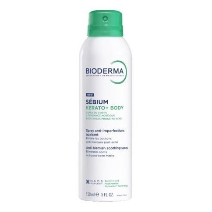 Bioderma Sebium Kerato+ 3-в-1 Спрей за тяло 150 ml