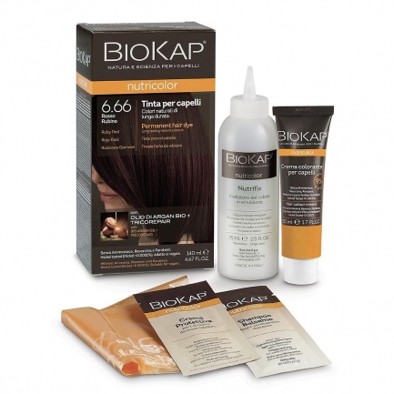 Боя за коса Biokap Nutricolor, 140 мл. - 1.0 Естествено черно
