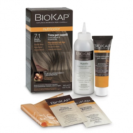 Боя за коса Biokap Nutricolor, 140 мл. - 1.0 Естествено черно