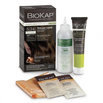 Biokap Nutricolor Delicato Rapid Боя за коса само 10 минути 140 ml - Естествено черно - 1.0