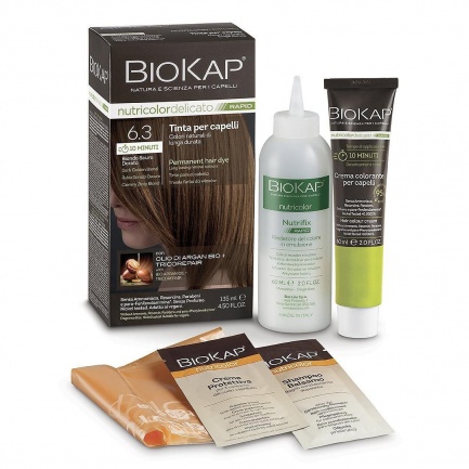 Biokap Nutricolor Delicato Rapid Боя за коса само 10 минути 140 ml - Естествено черно - 1.0