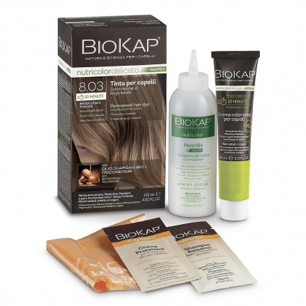 Biokap Nutricolor Delicato Rapid Боя за коса само 10 минути 140 ml - Естествено черно - 1.0