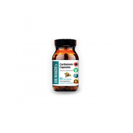 Cardamom / Кардамон Аюрведа, 60 капсули DR WAKDE’s