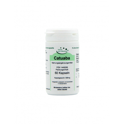 Catuaba - Катуаба - за нервната система, 60 капсули