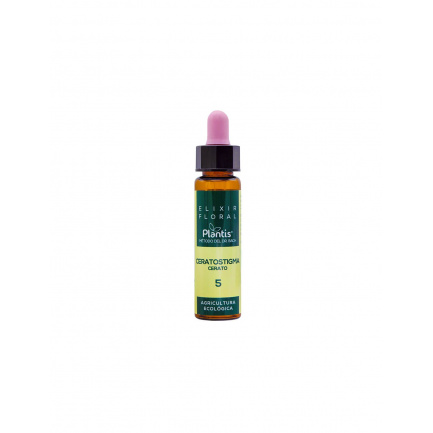 Ceratostigma (Cerato) Elixir Floral 5 - Цветен еликсир от зъбна трева, 10 ml Artesania