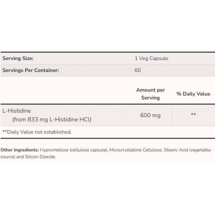 L-Histidine 600 mg