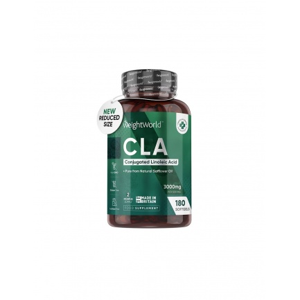 WeightWorld CLA - Конюгирана линолов киселина, 3000 mg x 180 софтгел капсули Weight Worl