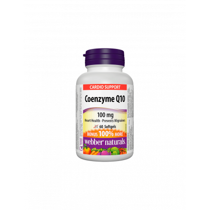 Coenzyme Q10 / Коензим Q10, 100 mg, 60 софтгел капсули