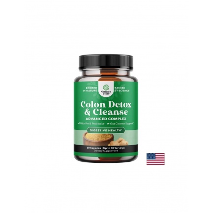 Colon Detox – При запек и чревен дискомфорт, 60 капсули