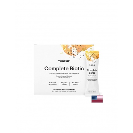 Complete Biotic 3 в 1 – Пробиотик, бактериофаги и постбиотик за балансирана чревна микрофлора, 30 сашета