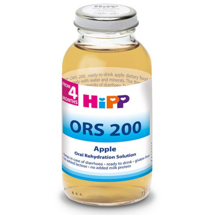Hipp 2303 ORS 200 Напитка ябълка при диария 200 ml